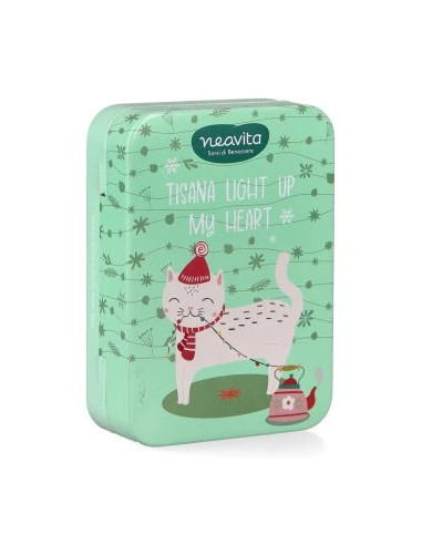NEAVITA TEA & FRIENDS MINI COFANETTO GATTO - 3 FILTRI BIO ASSORTITI