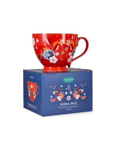 NEAVITA HERBAL MUG ARANCIO - LINEA NATURAL ELISIR 400 ML