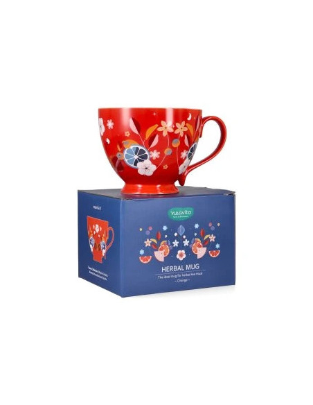 NEAVITA HERBAL MUG ARANCIO - LINEA NATURAL ELISIR 400 ML