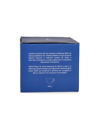 NEAVITA HERBAL MUG AZZURRA - LINEA NATURAL ELISIR 400 ML