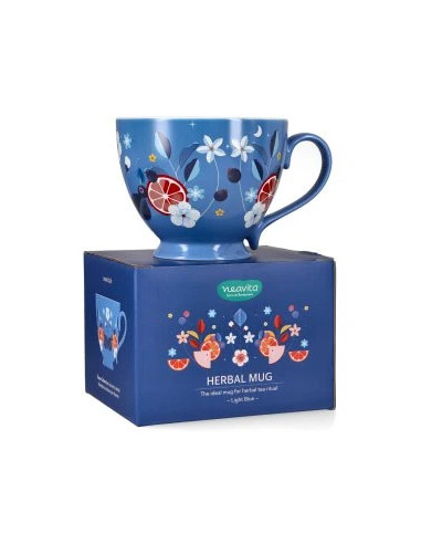 NEAVITA HERBAL MUG AZZURRA - LINEA NATURAL ELISIR 400 ML