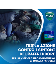 VICKS VAPORUB UNGUENTO BALSAMICO PER INALAZIONI - SINTOMI DEL RAFFREDDORE 50G 2