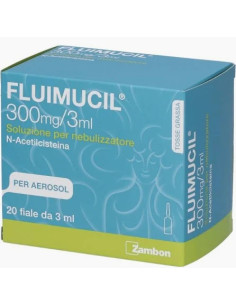 FLUIMUCIL MUCOLITICO - SOLUZIONE PER NEBULIZZATORE 20 FIALE 300MG/3ML