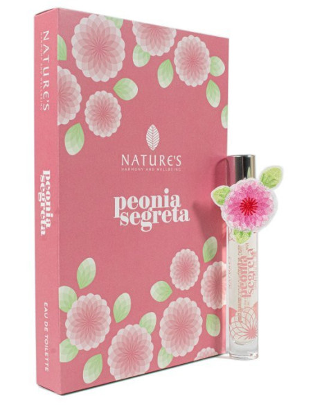 NATURE'S PEONIA SEGRETA - COFANETTO EAU DE TOILETTE 15 ML EDIZIONE LIMITATA