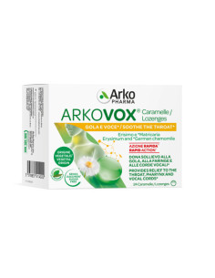 ARKOVOX MENTA/EUCALIPTO - GOLA E VOCE 24 CARAMELLE