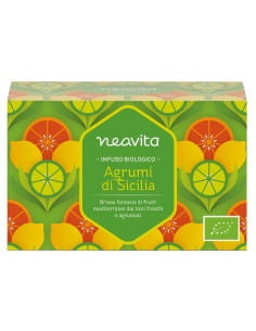 NEAVITA INFUSO AGRUMI DI SICILIA BIO - LINEA TISALIS 15 FILTRI