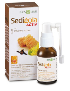 APIX SEDIGOLA ACTIV SPRAY GOLA SENZA ALCOOL - BIOS LINE 30 ML