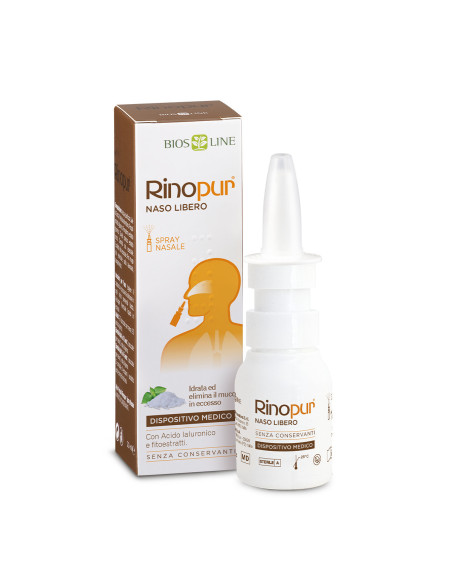 RINOPUR NASO LIBERO SPRAY - RAFFREDDORI E RINITI - BIOS LINE 20 ML