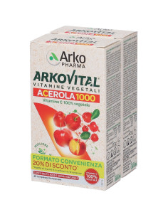 ARKOVITAL ACEROLA 1000 PACK FAMILY FORMATO CONVENIENZA 60 COMPRESSE