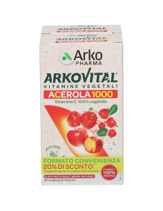 ARKOVITAL ACEROLA 1000 PACK FAMILY FORMATO CONVENIENZA 60 COMPRESSE 2