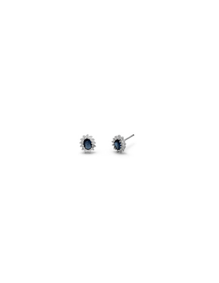VERAME' ORECCHINI KATE ARGENTO E BLU