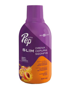 ULTRA PEP SLIM DRENA DEPURA SGONFIA GUSTO PESCA E MARACUJA - BIOS LINE 500 ML