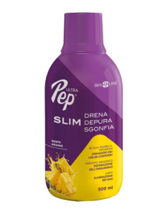 ULTRA PEP SLIM DRENA DEPURA SGONFIA GUSTO ANANAS - BIOS LINE 500 ML