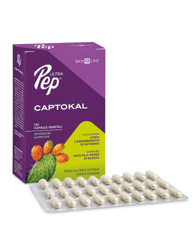 ULTRA PEP CAPTOKAL - CONTROLLO DEL PESO - BIOS LINE 120 CAPSULE