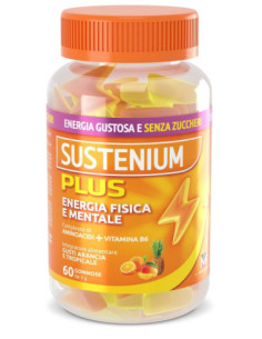 SUSTENIUM PLUS - ENERGIA GUSTOSA SENZA ZUCCHERI 60 CARAMELLE GOMMOSE