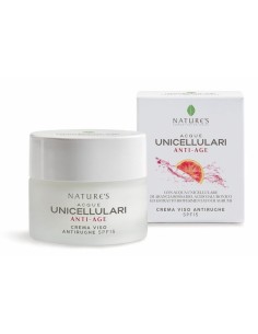 CREMA VISO ANTIRUGHE SPF15 - NATURE'S ACQUE UNICELLULARI - 50 ML
