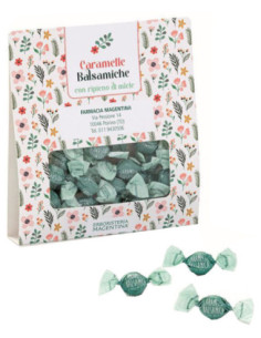CARAMELLE BALSAMICHE CUOR DI MIELE - ERBORISTERIA MAGENTINA 60 G