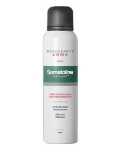 DEODORANTE UOMO SPRAY EFFICACIA INTENSIVA 48H - SOMATOLINE SKIN EXPERT 150 ML