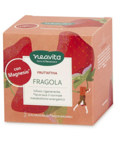 NEAVITA INFUSO FRUTTATTIVA - FRAGOLA E MAGNESIO 12 FILTRI