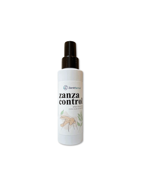 ZANZA CONTROL SPRAY PROTETTIVO 3+ CON OLI ESSENZIALI - ZENITFARMA 100 ML