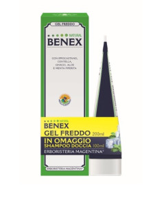 NATURAL BENEX KIT GEL FREDDO GAMBE 200 ML + SHAMPOO DOCCIA 100 ML IN OMAGGIO