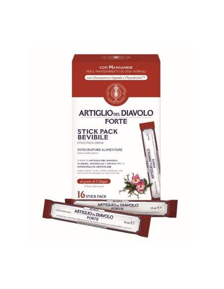 ARTIGLIO DEL DIAVOLO FORTE STICK PACK BEVIBILE - ERBORISTERIA MAGENTINA 16 STICK DA 12 ML
