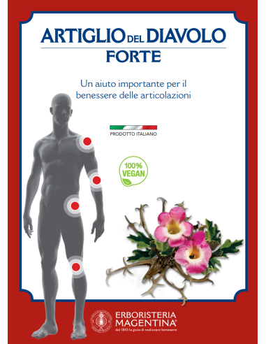 ARTIGLIO DEL DIAVOLO FORTE CEROTTO - ERBORISTERIA MAGENTINA 1 PEZZO