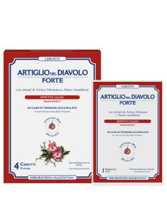 ARTIGLIO DEL DIAVOLO FORTE CEROTTI - ERBORISTERIA MAGENTINA 4 PEZZI