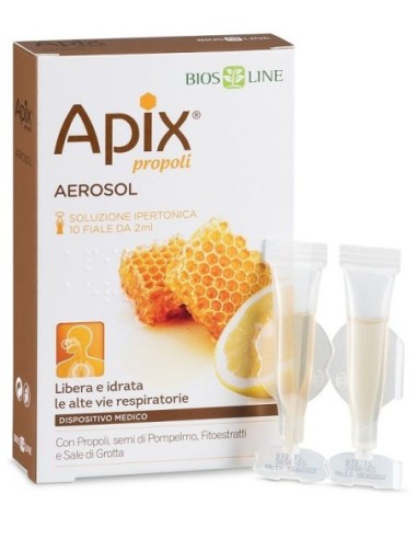 APIX PROPOLI AEROSOL 10 FIALE MONODOSE X 2 ML BIOSLINE