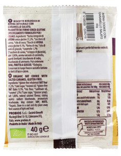 PROBIOS AVENA COOKIE CARAMELLO SALATO - SENZA GLUTINE 40 G 2
