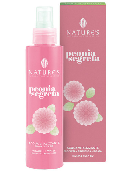 NATURE'S PEONIA SEGRETA ACQUA VITALIZZANTE CORPO E CAPELLI 150 ML