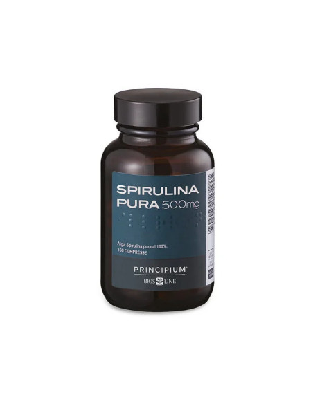 PRINCIPIUM SPIRULINA PURA BIOS LINE - RICOSTITUENTE E TONIFICANTE 150 COMPRESSE