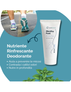 CREMA PIEDI NUTRIENTE RINFRESCANTE DEODORANTE - BODYLUME MENTHA FEET 100 ML