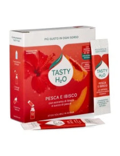 NEAVITA TASTY H2O - PESCA E IBISCO 12 STICK 2