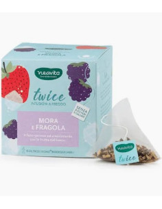 NEAVITA TWICE INFUSO A FREDDO - MORA E FRAGOLA 15 FILTRI