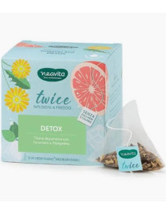 NEAVITA TWICE INFUSO A FREDDO - TISANA DETOX 15 FILTRI