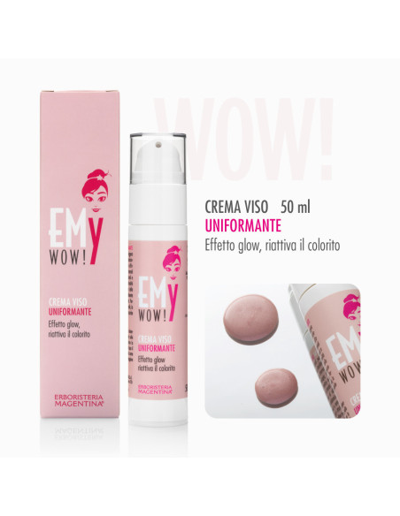 EMY KIT SUPER WOW - CREMA VISO UNIFORMANTE 50 ML + MILK IDROGEL DETERGENTE 200 ML