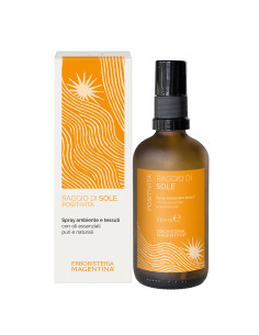 SINERGIE ESSENZIALI RAGGIO DI SOLE - ERBORISTERIA MAGENTINA - SPRAY AMBIENTI E TESSUTI 100 ML