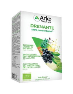 ARKOPHARMA ARKOFLUIDI DRENANTE SNELLENTE BIO 20 FIALE