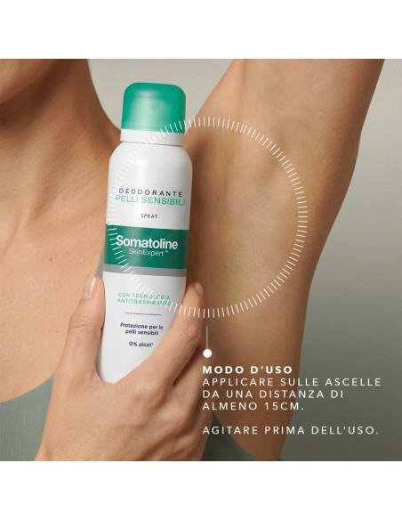 SOMATOLINE DEODORANTE SPRAY PELLI SENSIBILI 150 ML