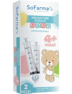IRRIGATORE NASALE BABY 4M+ SOFARMAPIU' 2 PEZZI