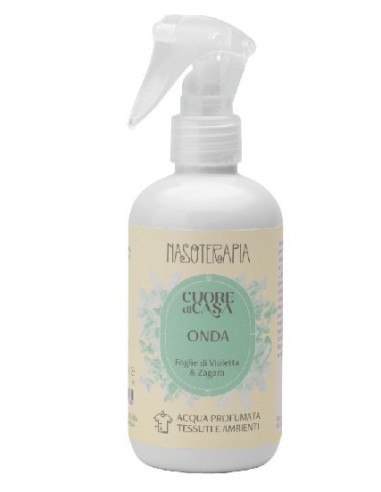 NASOTERAPIA ACQUA PROFUMATA TESSUTI E AMBIENTI - ONDA DI FOGLIE DI VIOLETTA & ZAGARA 250 ML