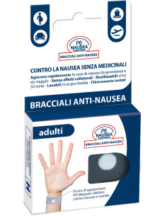 BRACCIALE ANTI-NAUSEA PER ADULTI P6 NAUSEA CONTROL 2 PEZZI 2