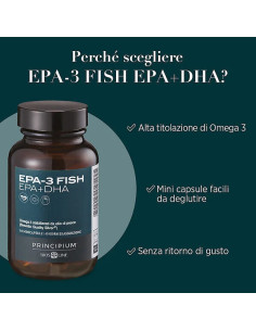 PRINCIPIUM EPA-3 FISH 1400 MG BIOS LINE - SALUTE DEL CUORE 90 MINI CAPSULE 2