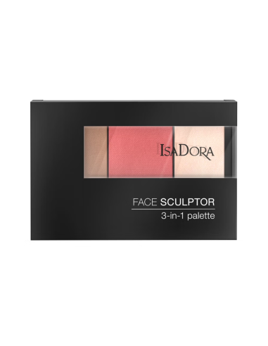 ISADORA FACE SCULPTOR 3IN1 PALETTE MAUVE CLASSIC 63