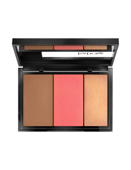 ISADORA FACE SCULPTOR 3IN1 PALETTE INTENSE PEACH 64