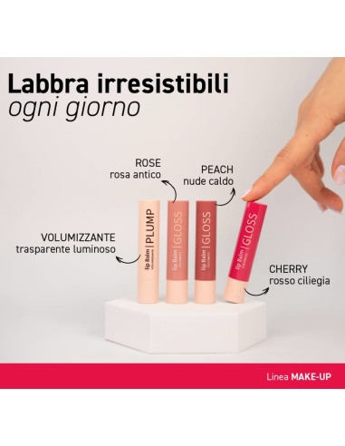 LIP BALM GLOSS PEACH COLOR 2 - LINEA MAKE UP