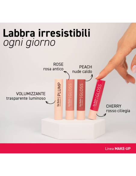 LIP BALM GLOSS PEACH COLOR 2 - LINEA MAKE UP