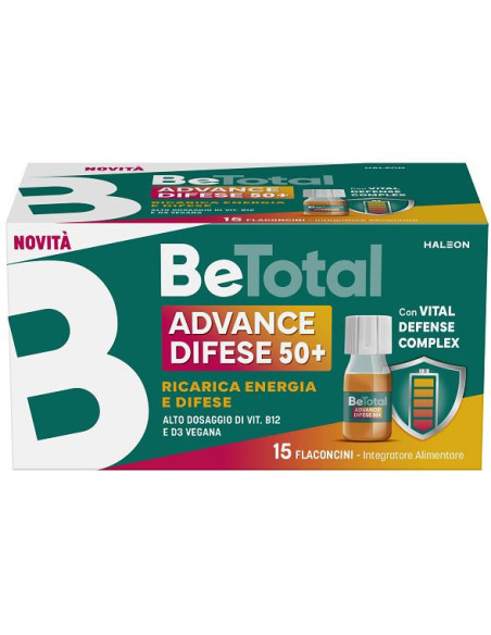 BETOTAL ADVANCE DIFESE 50+ 15 FLACONCINI DA 7 ML