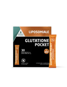 GLUTATIONE POCKET LIPOSOMIALE PROMOPHARMA - ANTIOSSIDANTE DEPURATIVO 30 STICK DA 2 G
